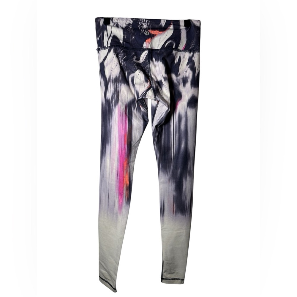 Lululemon Wunder Under Pant Engineered Mirage Deep Indigo Size 4 - Picture 6 of 9